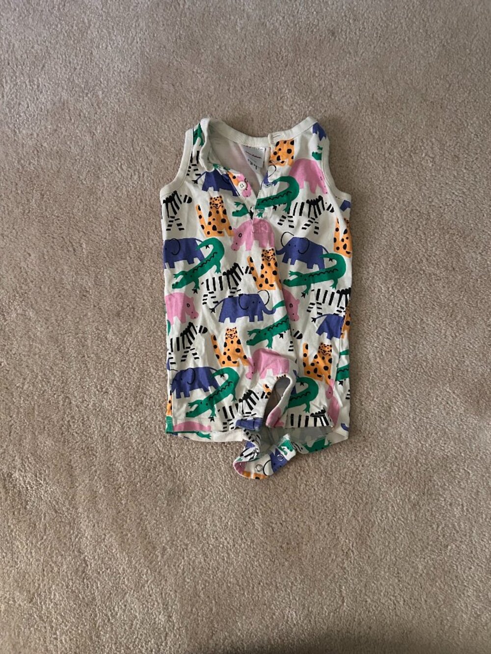 Hanna Andersson animal romper
